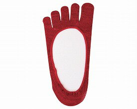 あかたび健康5本指靴下夏用（フットカバータイプ）【12dw07】日・米特許の銅イオン繊維で足裏を温かく保護します