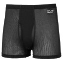 【ポイント13倍】ファイントラック finetrack スキンメッシュボクサー メンズ / ブラック品番:FUM0414_BK【大決算SALE 10/20/10:00〜12/4/9:59】