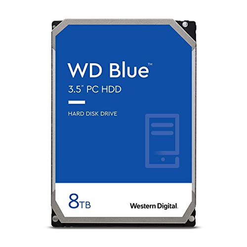 <strong>Western</strong> <strong>Digital</strong> ウエスタンデジタル WD Blue 内蔵 HDD ハードディスク 8TB CMR 3.5インチ SATA 5640rpm キャッシュ256MB PC WD80EAAZ-AJP エコパッケージ 国内正