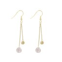 ピアス 14Kゴールドフィルド ペールピンク