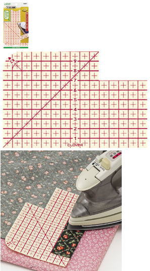 【CLOVERクロバー】アイロン定規メール便OK