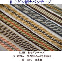 【テープ】和モダンテープ (真田紐タイプ) 約24mm巾 約1.5mm厚 (数量×10cm) カバン・バック用持ち手テープ 【C1-4】
