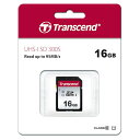 Transcend トランセンド 16GB SDHC 300S Class 10、UHS-I U1 対応 SDカード
