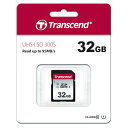 Transcend トランセンド 32GB SDHC 300S Class 10、UHS-I U1 対応 SDカード