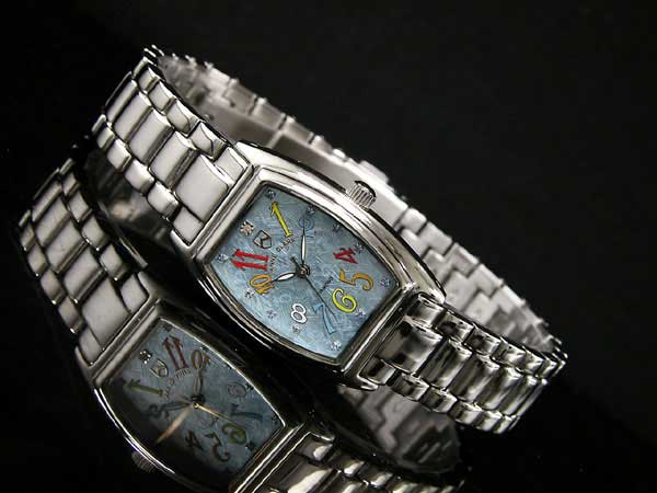 AnneClark アンクラーク 天然ダイヤレディース腕時計 AM-1022-18【送料無料】　文字盤/ブルー