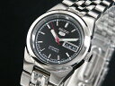 〜スプリングセール実施中!〜 信頼性の高い自動巻き腕時計セイコー 5 SEIKO ファイブ 腕時計 自動巻き レディース SYMG55J1 ブラック