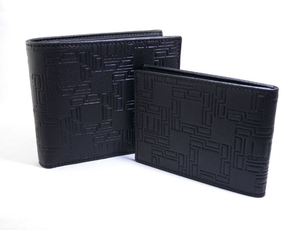 DUNHILL ダンヒル 二つ折り短財布 + パスケース LQ3090A【送料無料】　ブラック
