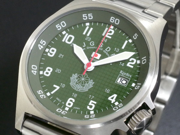 ケンテックス Kentex 腕時計 陸上自衛隊モデル S455M-01M【送料無料】　ステンレスベルト 【smtb-s】