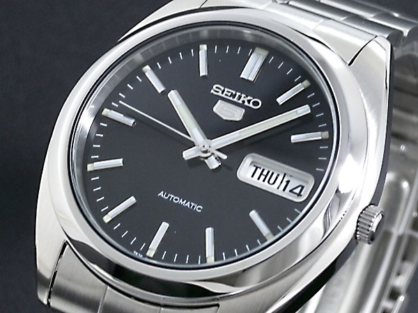 セイコー 5 SEIKO ファイブ 腕時計 自動巻き SNX113K1 【送料無料】　機械式【楽ギフ_包装】【送料無料】信頼性と高品質が支持されるロングランモデル