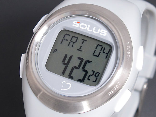 心拍数を測定できる万能腕時計SOLUS ソーラス 腕時計 デジタル 心拍計測機能付き 01-800-06