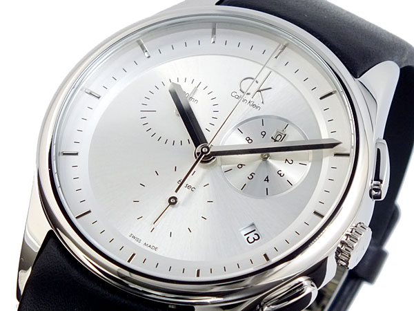 カルバン クライン CK クロノグラフ 腕時計 K2A27138 【送料無料】