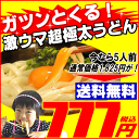 メール便【送料無料】超スーパープラチナ企画極太讃岐うどんセッ...