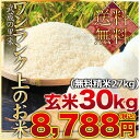 武蔵の里米 ワンランク上のお米 玄米30kg(精米無料)(農...