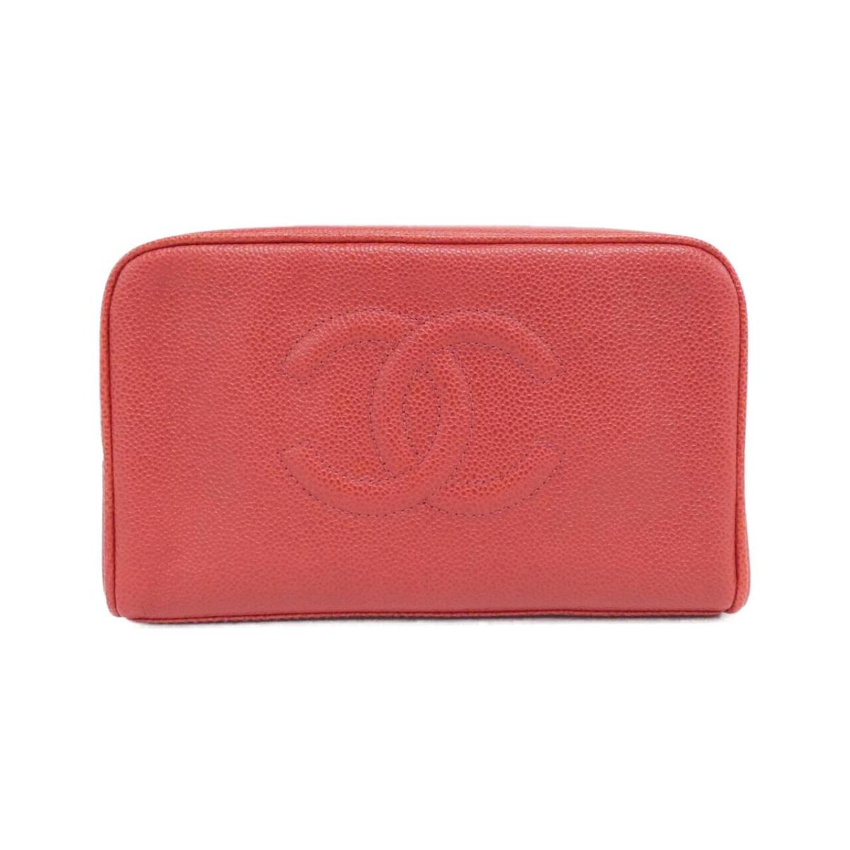 【KOMEHYO】 【ヴィンテージ】シャネル タイムレスCC ライン ポーチ【中古】 【コメ兵】