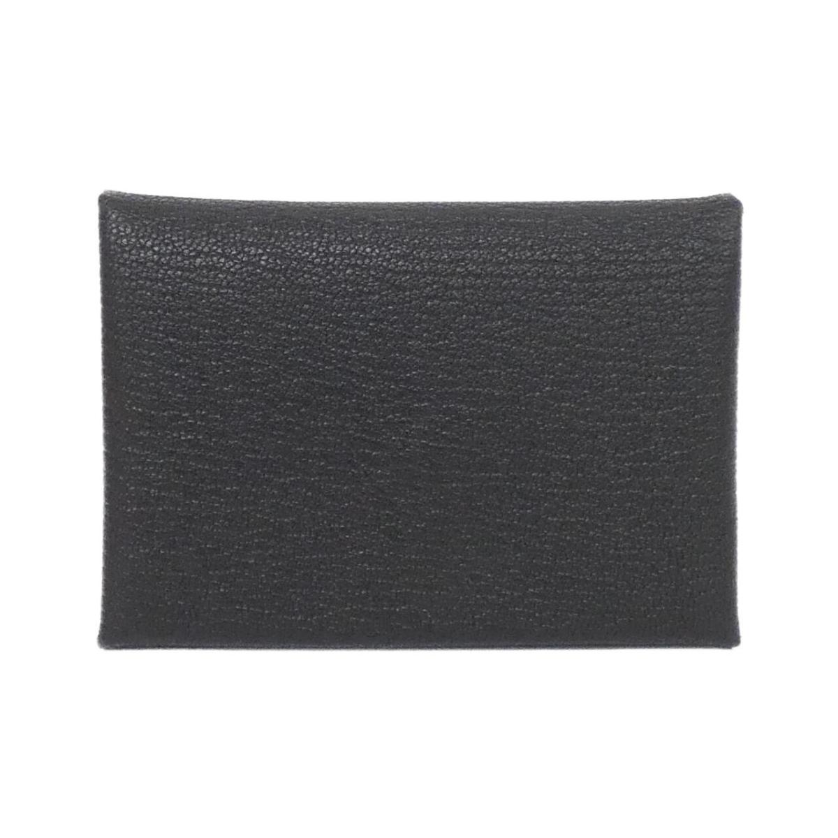 【未使用品】エルメス カルヴィ デュオ 082977CK コインケース【中古】