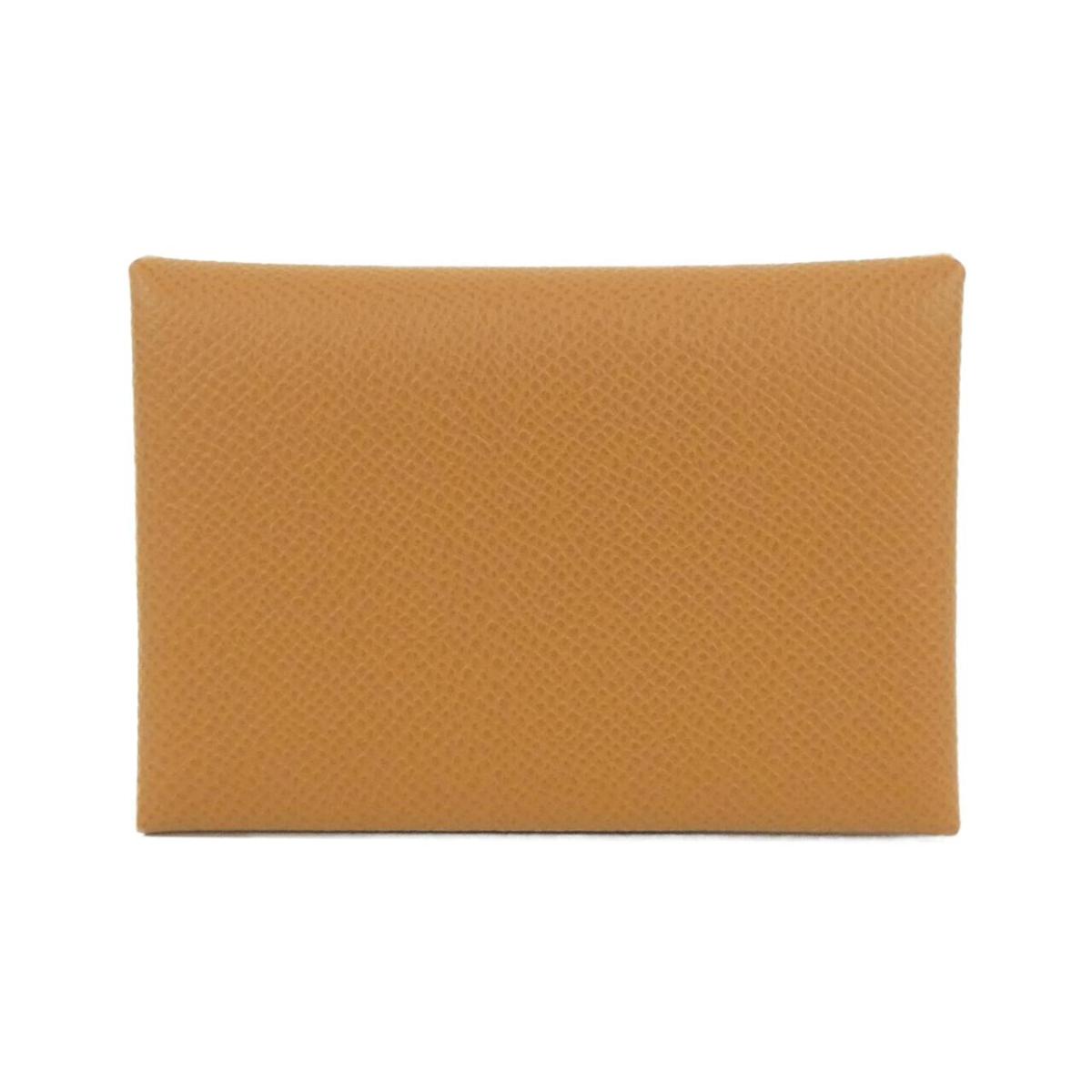 【未使用品】エルメス カルヴィ デュオ 083035CK コインケース【中古】