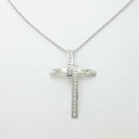 ルカ カラーティ クロス ダイヤモンドネックレス【中古】