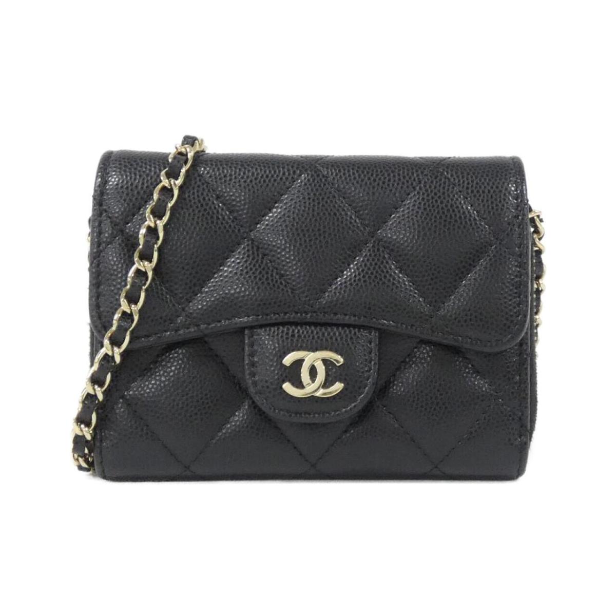 シャネル タイムレスクラシック ライン AP2569 チェーンクラッチ【中古】