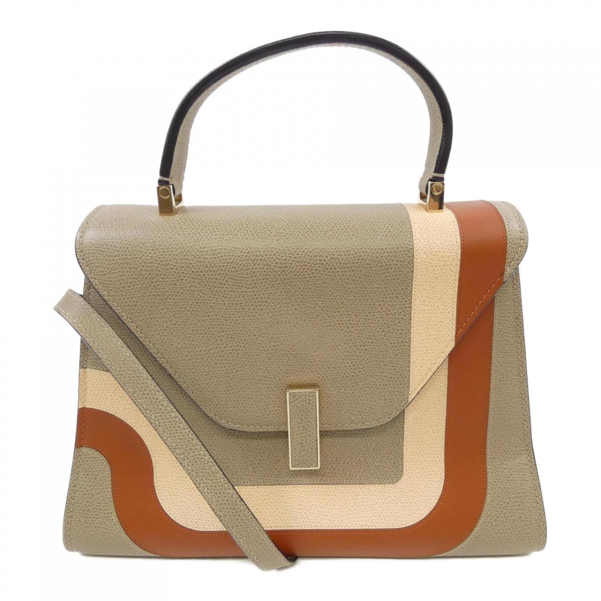 ヴァレクストラ VALEXTRA イジィデ ISIDE BAG【中古】