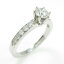 ティファニー ソリティア チャネルセッティング リング 0.43ct【中古】