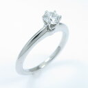 ティファニー クラッシックソリティア リング 0.26ct・E・VVS2・3EXT【中古】