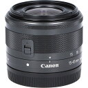 CANON EF-M15-45mm F3．5-6．3IS STM黒【中古】