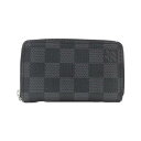 ルイヴィトン ダミエ グラフィット ジッピー コインパース N63076 コインケース【中古】