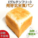 グルテンフリー 発芽玄米粉食パン 砂糖不使用 卵不使用 無添加パン 天然酵母パン 玄米