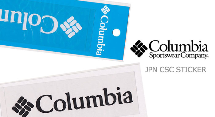 コロンビア［Columbia］PU1823★カッティングステッカー2【JPN CSC STICKER II】【ステッカー】【車用】【自動車用】【自転車用】【デザイン】【シール】【※メール便OK】