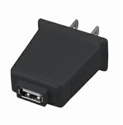 クロネコメール便限定出荷！ グリーンハウス AC-USB 変換アダプタ プラグ型 ブラック製品型番：GH-ACC-USBK