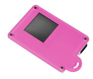 グリーンハウス キーホルダー型1.44インチ デジタルフォトフレーム ピンク製品型番：GH-DF14CP