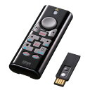 2.4G&BT4.0プレゼンテーションマウス ブラック Bluetooth4.0、2.4GHzワイヤレス両対応 iPadでも操作ができるマウス操作機能付きプレゼンター サンワサプライ MA-WPR10BK