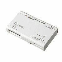 サンワサプライ USB2.0 マルチカードリーダライタ（ホワイト）製品型番：ADR-MLT25W