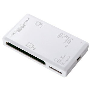 サンワサプライ USB2.0 カードリーダー（ホワイト）製品型番：ADR-ML1W