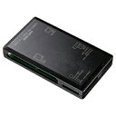 サンワサプライ USB2.0 カードリーダー（ブラック）製品型番：ADR-ML1BK【送料無料 沖縄除く】平日12時迄に決済確定で当日出荷予定