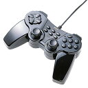 サンワサプライ USBゲームパッド（ブラック）製品型番：JY-P62UBK【送料無料 沖縄除く】平日12時迄に決済確定で当日出荷予定