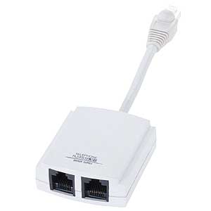 サンワサプライ RJ45分配器　製品型番：TEL-RJ45Y