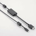 エレコム MHL3.0変換ケーブル/2m/ブラック 製品型番:DH-MHL3HD20BK
