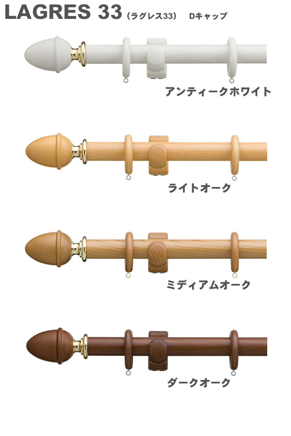 TOSO　カーテンレール ラグレス33 2.1m シングルDセット【送料無料】