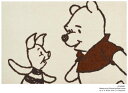 Disney Mat Collection マット Phoo/プーさん&ピグレット 60cm×90cm(ディズニーのマット)