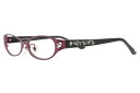 【伊達メガネOK】【レンズ別売】Venus!Venus! 2235 Col7-11 紫×ハートライン