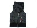 ☆セール☆Ziddy(ジディ)★ヒョウ柄シレ加工中綿ベスト