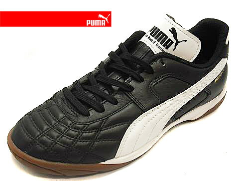 【激安価格！！　ズバリ　40％OFF　】PUMA　メキシコ　IT　サッカートレシュープーマ　　インドアモデル　ブラック