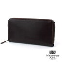 【ホワイトハウスコックス Whitehouse Cox】ブライドルレザー ラウンドジッパー 長財布 “BRI ZIP ROUND”・S2622-1832002【レディース】【小物】【JP】
