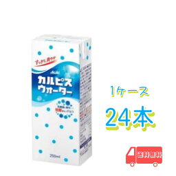 <strong>カルピスウォーター</strong>　250ml　<strong>紙パック</strong>　24本入り　1ケース　送料無料　常温