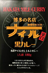 博多の名店　ナイル黒カレー10食セット！(メーカー直送)