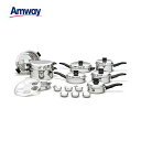 【送料無料】■開封未使用■アムウェイ(Amway) クィーン クックウェア 21ピースセット 現行タイプ お鍋 クイーン/21P【楽天最安価格挑戦】