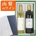 キャッシュレスで5%還元 山梨の地ワイン詰合せ 赤・白2本セット TO-07D