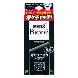 メンズビオレ 毛穴すっきりパック 黒色タイプ　10枚