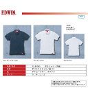 【エドウイン】吸水速乾加工のEDWINの半袖ポロシャツ〈廃番予定〉